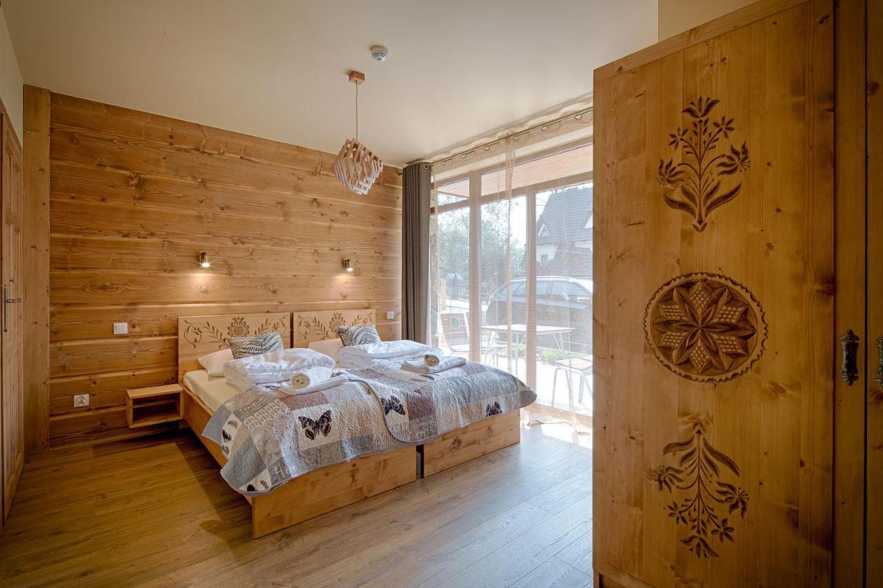 Tatrzanskie Echo Domki Regionalne Z Dwoma Lazienkami, Placem Zabaw I Przepieknym Widokiem Na Tatry Villa Zakopane Exteriör bild