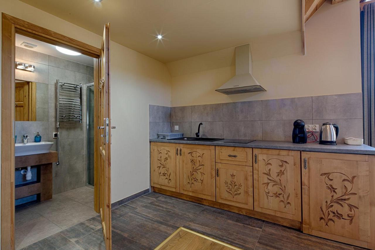 Tatrzanskie Echo Domki Regionalne Z Dwoma Lazienkami, Placem Zabaw I Przepieknym Widokiem Na Tatry Villa Zakopane Exteriör bild