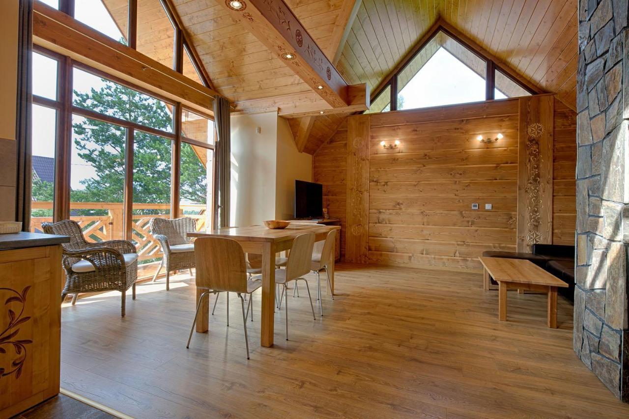 Tatrzanskie Echo Domki Regionalne Z Dwoma Lazienkami, Placem Zabaw I Przepieknym Widokiem Na Tatry Villa Zakopane Exteriör bild