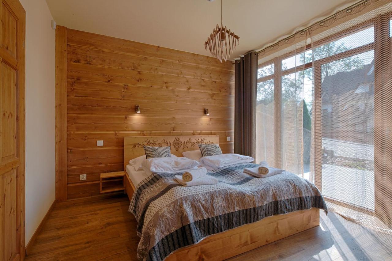 Tatrzanskie Echo Domki Regionalne Z Dwoma Lazienkami, Placem Zabaw I Przepieknym Widokiem Na Tatry Villa Zakopane Exteriör bild