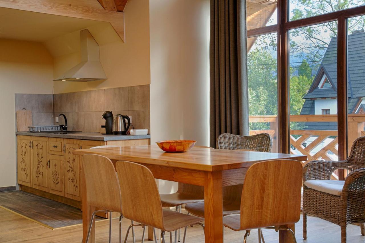 Tatrzanskie Echo Domki Regionalne Z Dwoma Lazienkami, Placem Zabaw I Przepieknym Widokiem Na Tatry Villa Zakopane Exteriör bild