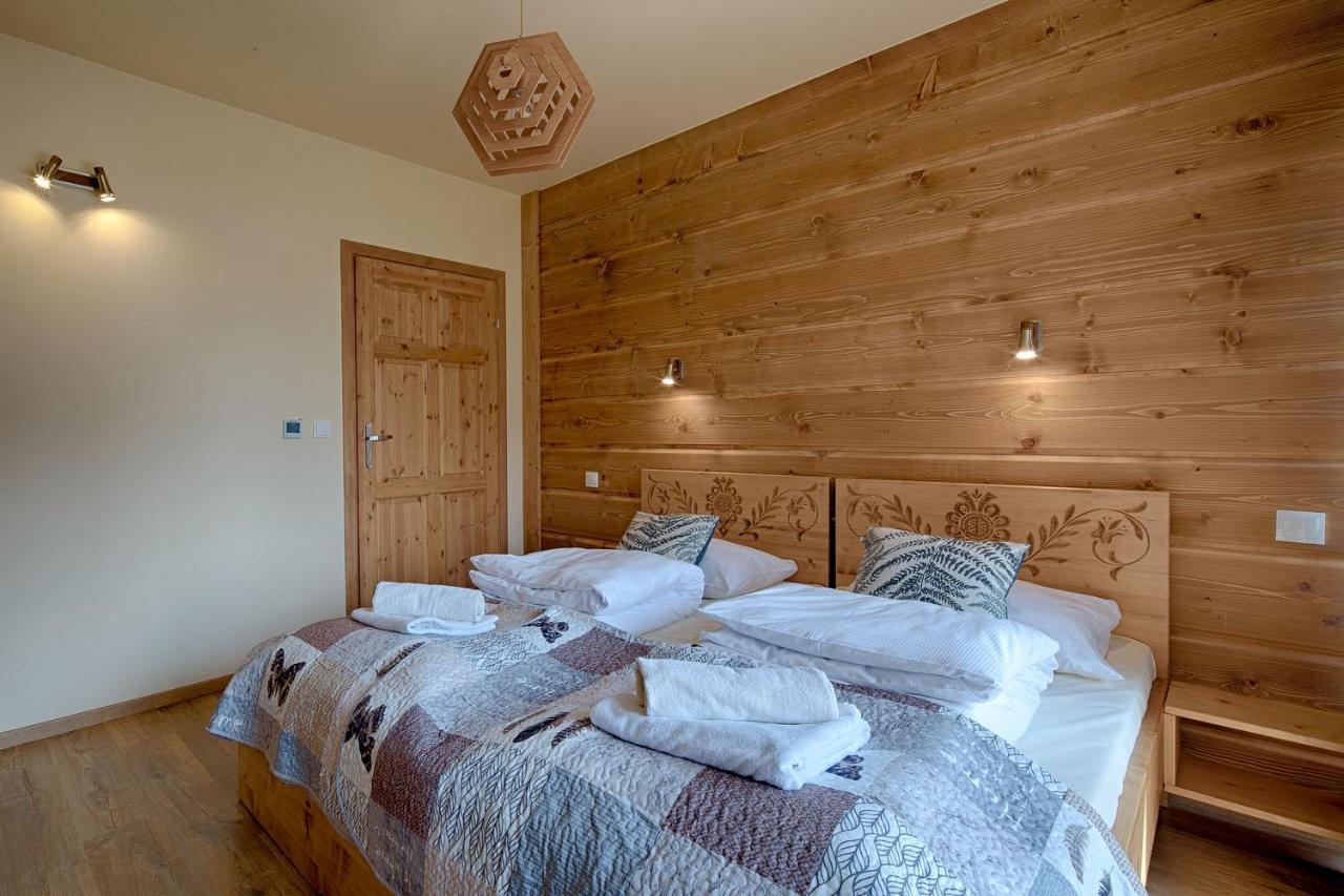 Tatrzanskie Echo Domki Regionalne Z Dwoma Lazienkami, Placem Zabaw I Przepieknym Widokiem Na Tatry Villa Zakopane Exteriör bild
