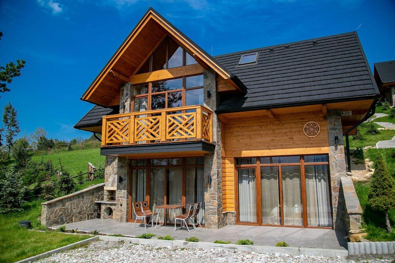 Tatrzanskie Echo Domki Regionalne Z Dwoma Lazienkami, Placem Zabaw I Przepieknym Widokiem Na Tatry Villa Zakopane Exteriör bild